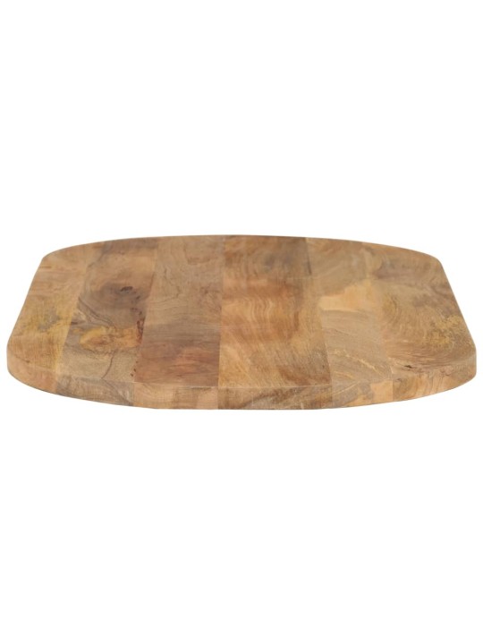 Galda virsma, 120x50x3,8 cm, ovāla, mango masīvkoks