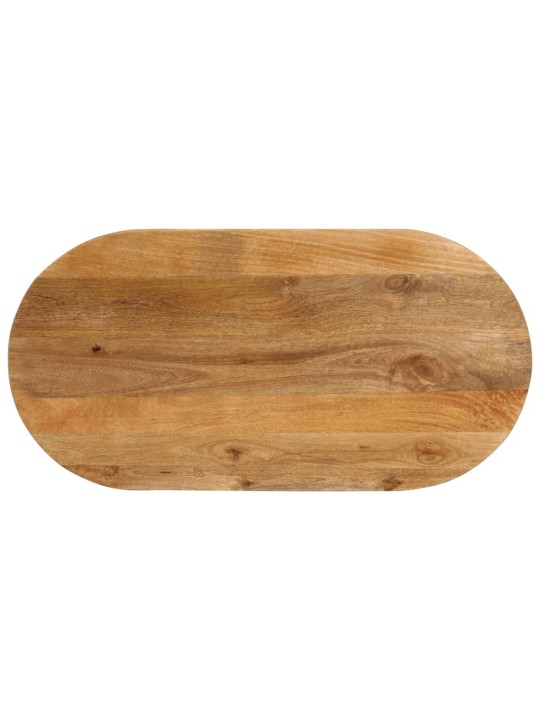 Galda virsma, 110x50x3,8 cm, ovāla, mango masīvkoks