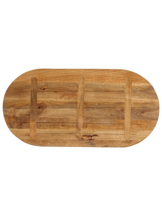 Galda virsma, 110x50x3,8 cm, ovāla, mango masīvkoks