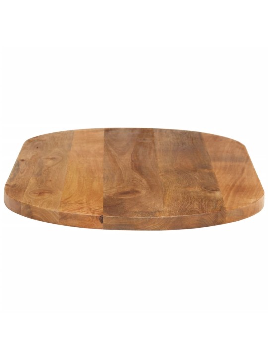 Galda virsma, 120x50x3,8 cm, ovāla, mango masīvkoks