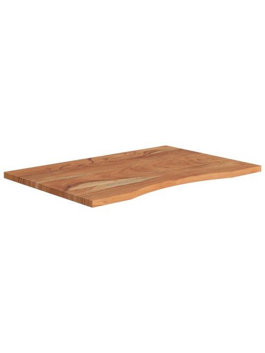 Galda virsma, 80x60x2,5 cm, taisnstūra, akācijas masīvkoks