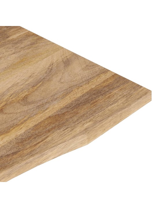 Galda virsma ar izliekumu, 110x50x2,5 cm, mango masīvkoks