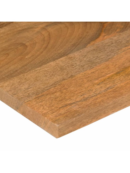 Galda virsma ar izliekumu, 80x60x2,5 cm, mango masīvkoks