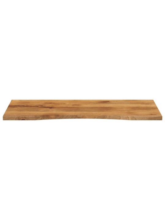 Galda virsma ar izliekumu, 120x60x2,5 cm, mango masīvkoks