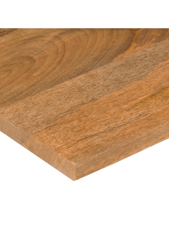 Galda virsma ar izliekumu, 120x60x2,5 cm, mango masīvkoks