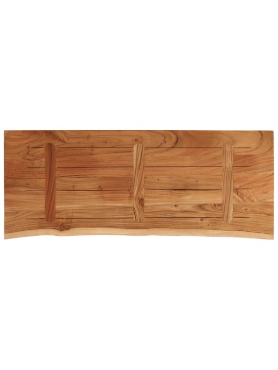 Galda virsma, 90x40x2,5 cm, taisnstūra, akācijas masīvkoks