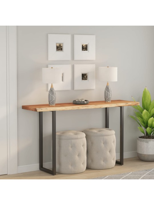 Galda virsma: 120x40x2,5 cm, taisnstūra, akācijas masīvkoks