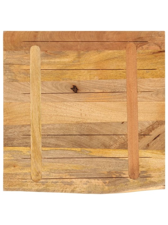 Galda virsma, 80x80x2,5 cm, mango masīvkoks