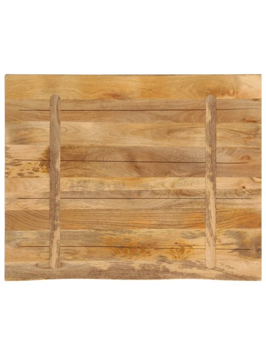 Galda virsma, 100x80x2,5 cm, mango masīvkoks