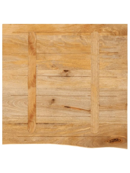 Galda virsma, 80x80x2,5 cm, mango masīvkoks