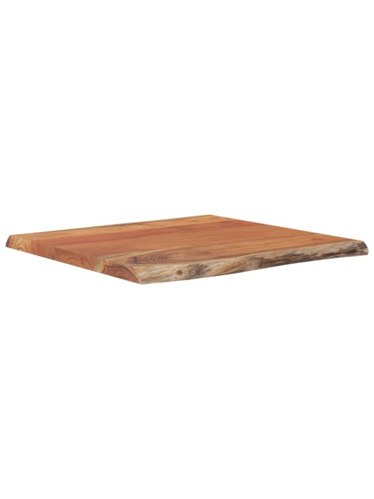Galda virsma, 60x60x2,5 cm, akācijas masīvkoks, kvadrāta forma
