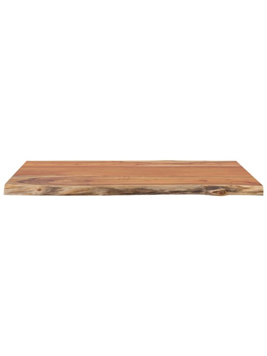 Galda virsma: 80x60x2,5 cm, taisnstūra, akācijas masīvkoks