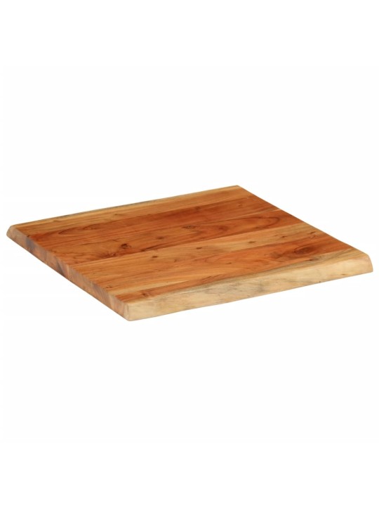Galda virsma, 60x60x3,8 cm, akācijas masīvkoks, kvadrāta forma