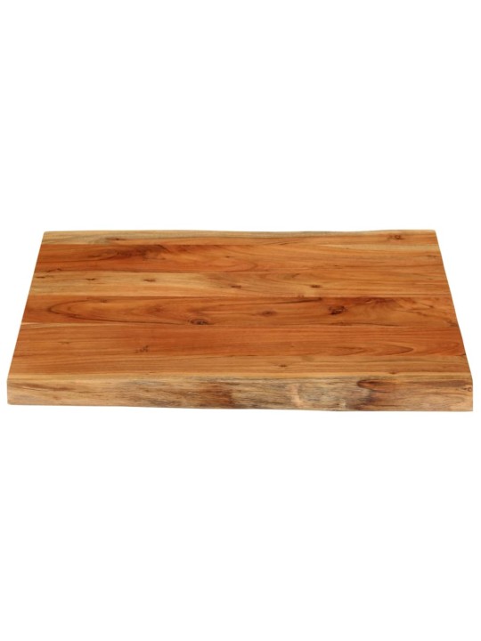 Galda virsma, 60x60x3,8 cm, akācijas masīvkoks, kvadrāta forma