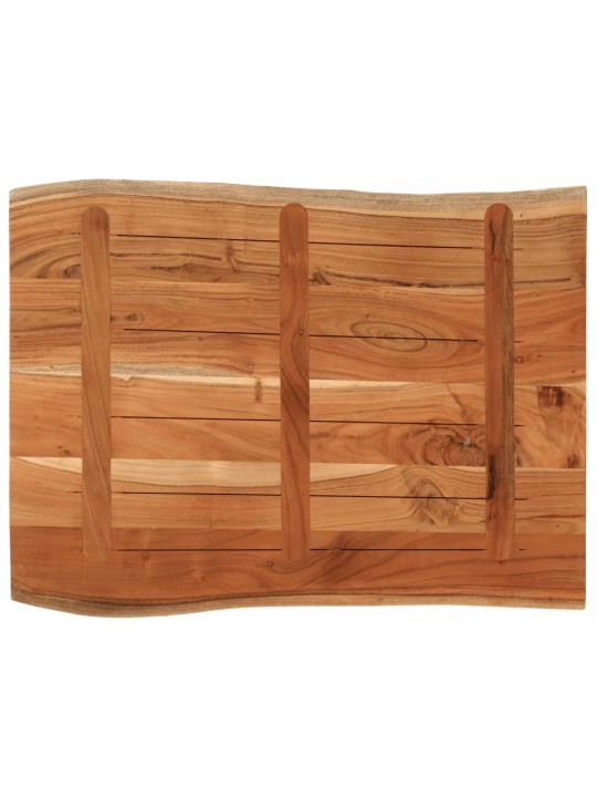 Galda virsma, 90x60x3,8 cm, taisnstūra, akācijas masīvkoks