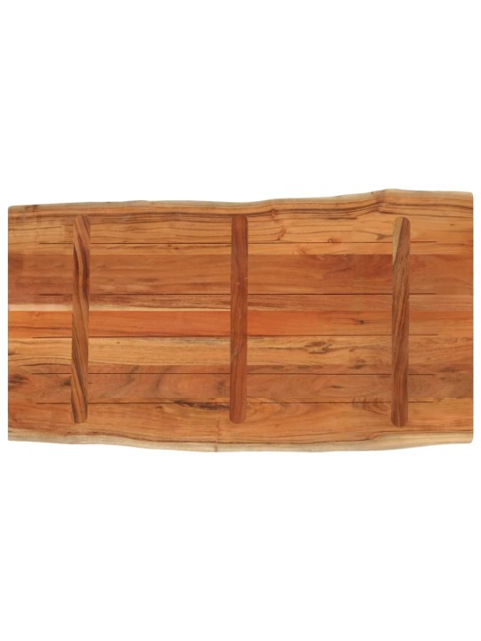Galda virsma, 120x60x3,8 cm, taisnstūra, akācijas masīvkoks