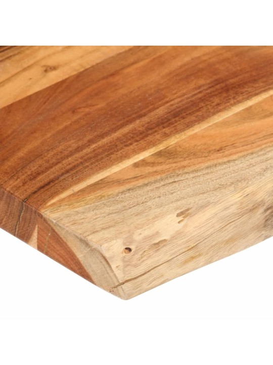 Galda virsma, 120x60x3,8 cm, taisnstūra, akācijas masīvkoks