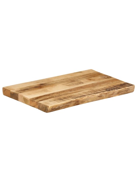 Galda virsma, 70x40x2,5 cm, neapstrādāts mango masīvkoks