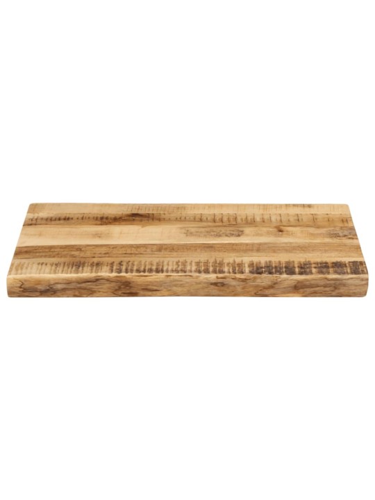 Galda virsma, 70x40x2,5 cm, neapstrādāts mango masīvkoks