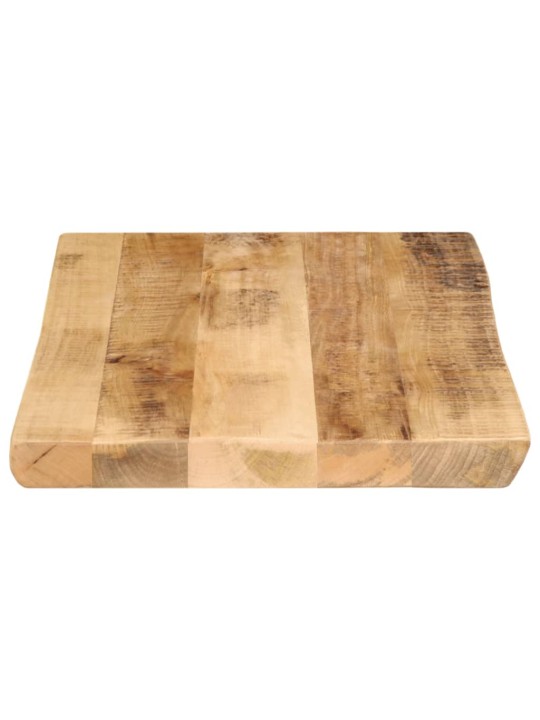 Galda virsma, 70x40x2,5 cm, neapstrādāts mango masīvkoks