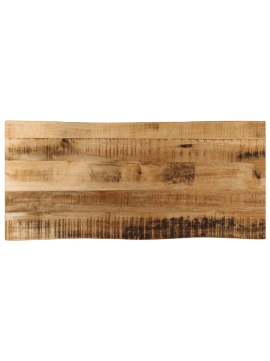 Galda virsma, 100x40x2,5 cm, neapstrādāts mango masīvkoks