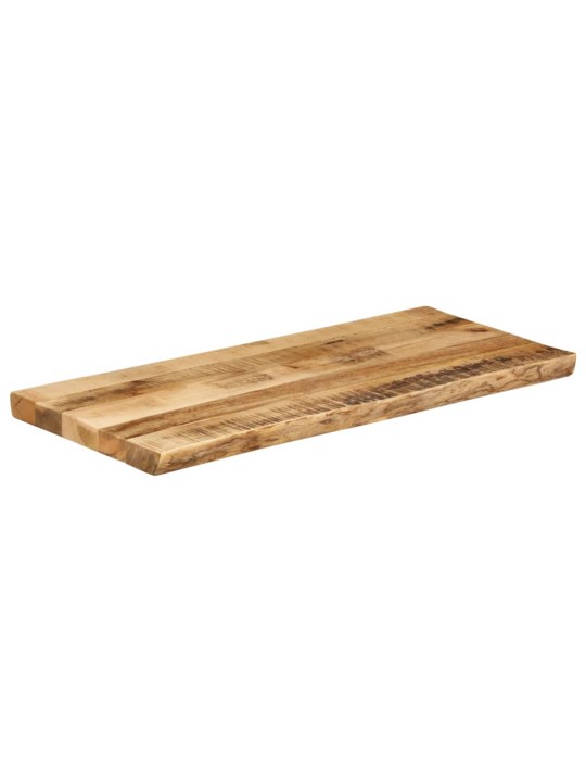 Galda virsma, 100x40x2,5 cm, neapstrādāts mango masīvkoks