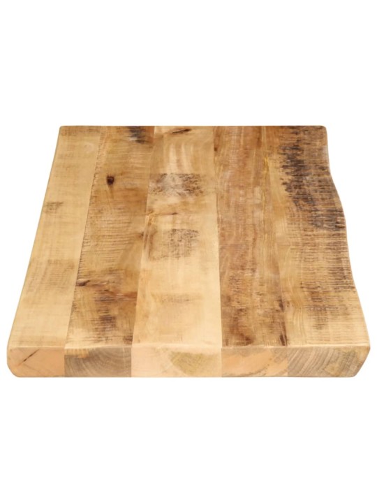 Galda virsma, 100x40x2,5 cm, neapstrādāts mango masīvkoks