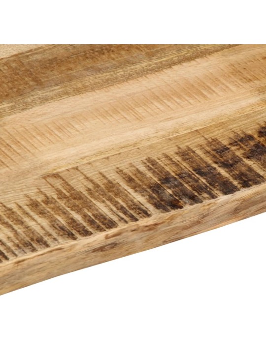 Galda virsma, 100x40x2,5 cm, neapstrādāts mango masīvkoks