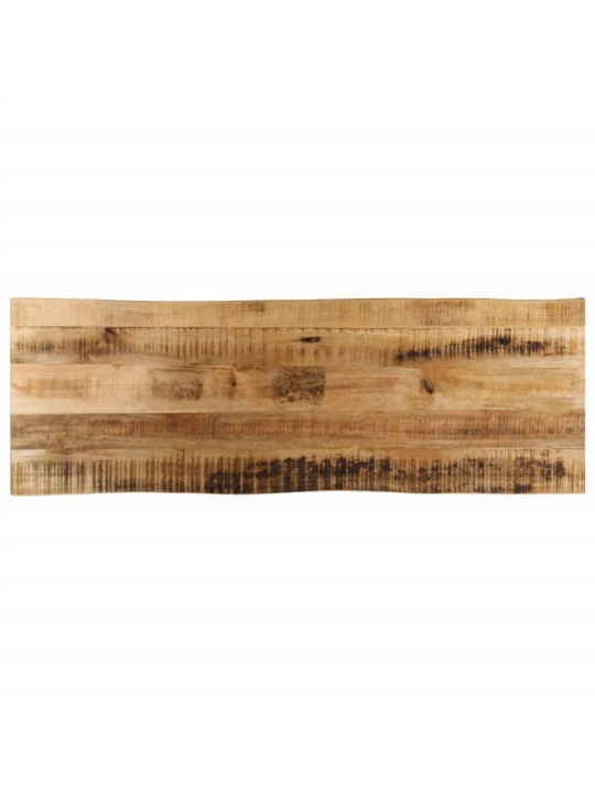 Galda virsma, 140x40x2,5 cm, neapstrādāts mango masīvkoks