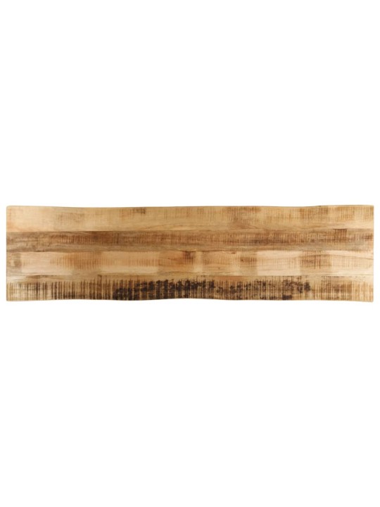 Galda virsma, 160x40x2,5 cm, neapstrādāts mango masīvkoks