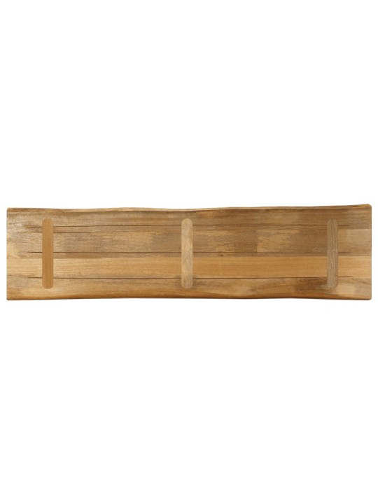 Galda virsma, 160x40x2,5 cm, neapstrādāts mango masīvkoks