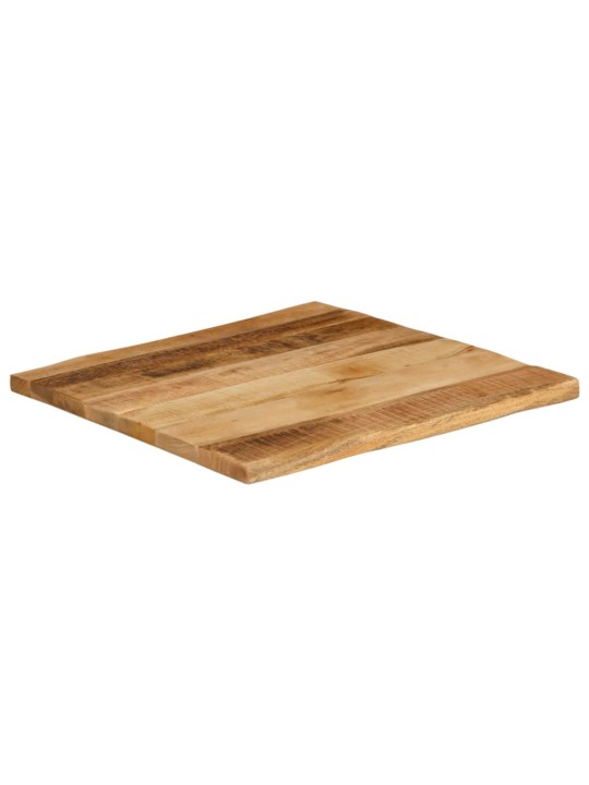 Galda virsma, 60x60x2,5 cm, neapstrādāts mango masīvkoks
