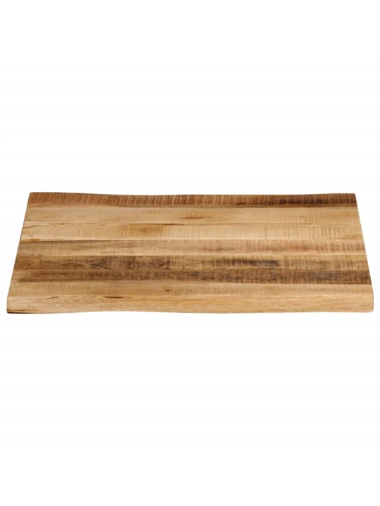 Galda virsma, 60x60x2,5 cm, neapstrādāts mango masīvkoks