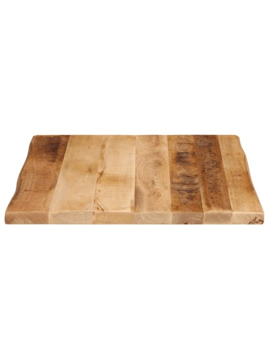 Galda virsma, 60x60x2,5 cm, neapstrādāts mango masīvkoks