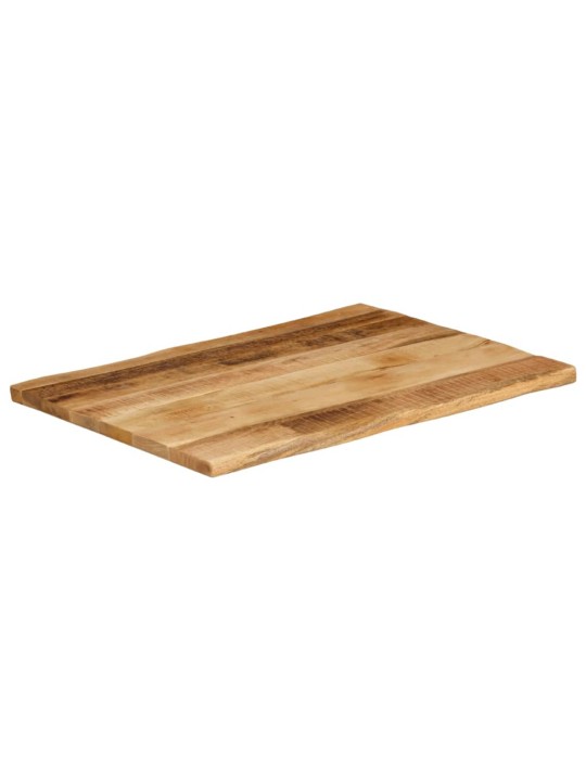 Galda virsma, 90x60x2,5 cm, neapstrādāts mango masīvkoks