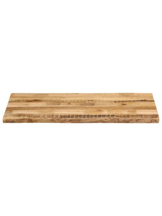 Galda virsma, 120x60x2,5 cm, neapstrādāts mango masīvkoks