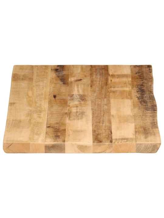 Galda virsma, 120x60x2,5 cm, neapstrādāts mango masīvkoks