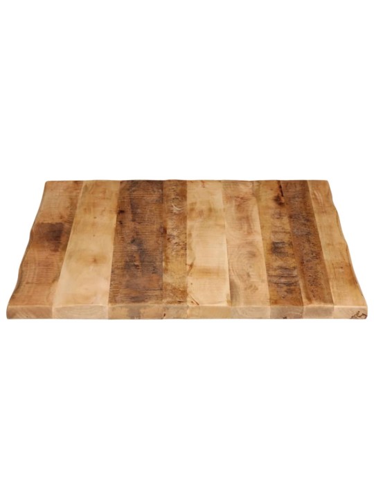 Galda virsma, 90x80x2,5 cm, neapstrādāts mango masīvkoks