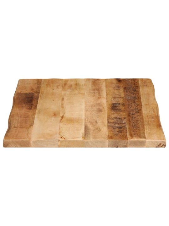 Galda virsma, 90x60x3,8 cm, neapstrādāts mango masīvkoks