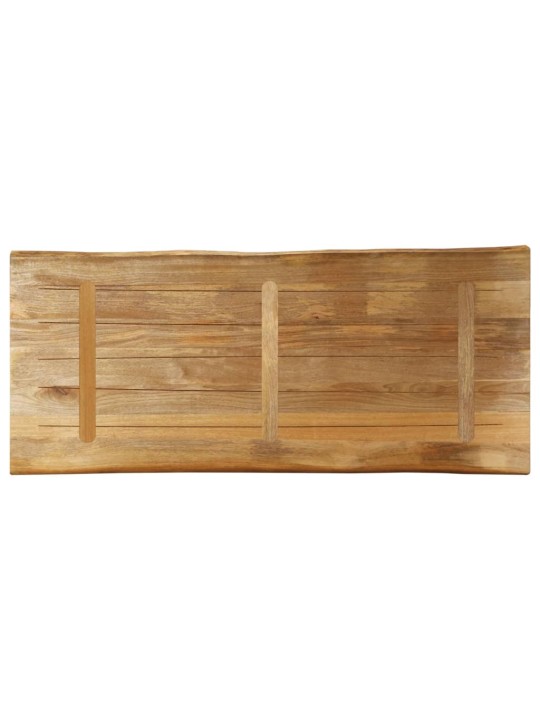 Galda virsma, 140x60x3,8 cm, neapstrādāts mango masīvkoks