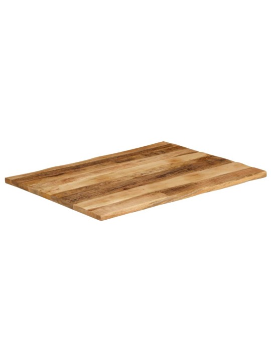 Galda virsma, 90x80x3,8 cm, neapstrādāts mango masīvkoks
