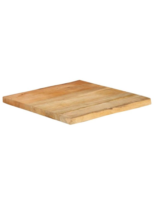 Galda virsma 40x40x2,5 cm live edge masīvkoka mango