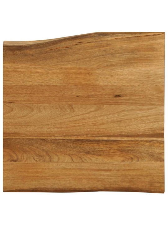 Galda virsma 40x40x2,5 cm live edge masīvkoka mango