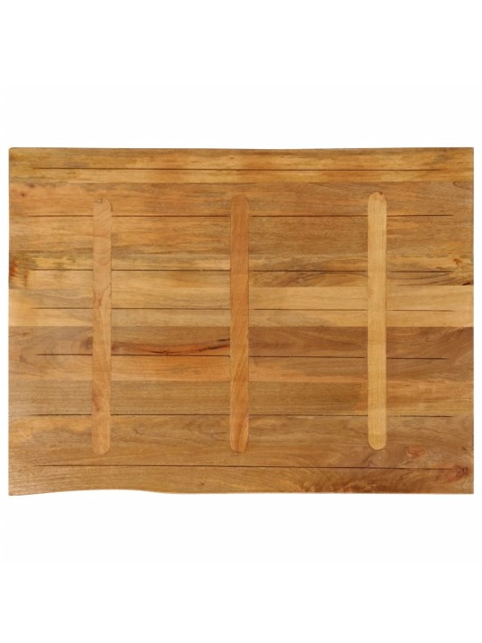 Galda virsma, 100x80x3,8 cm, mango masīvkoks