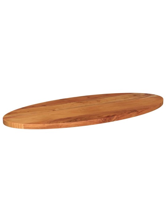 Galda virsma, 100x50x3,8 cm, ovāla, akācijas masīvkoks