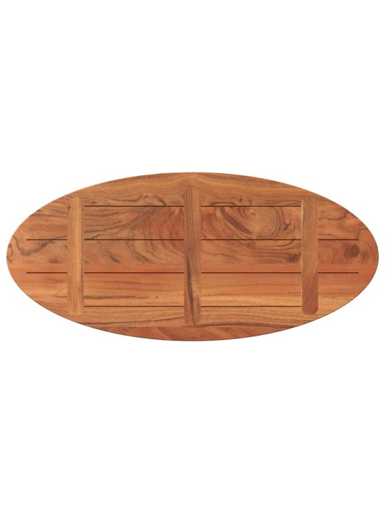 Galda virsma, 100x50x3,8 cm, ovāla, akācijas masīvkoks