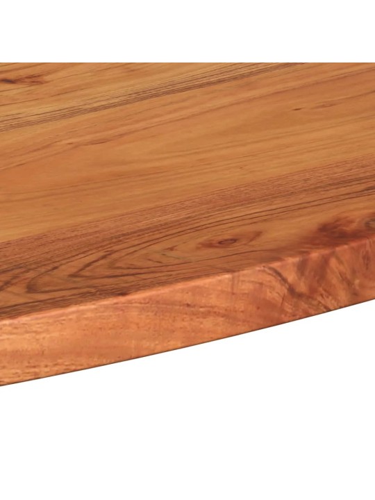 Galda virsma, 100x50x3,8 cm, ovāla, akācijas masīvkoks