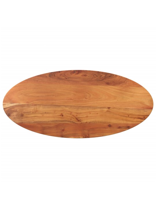 Galda virsma, 120x50x3,8 cm, ovāla, akācijas masīvkoks