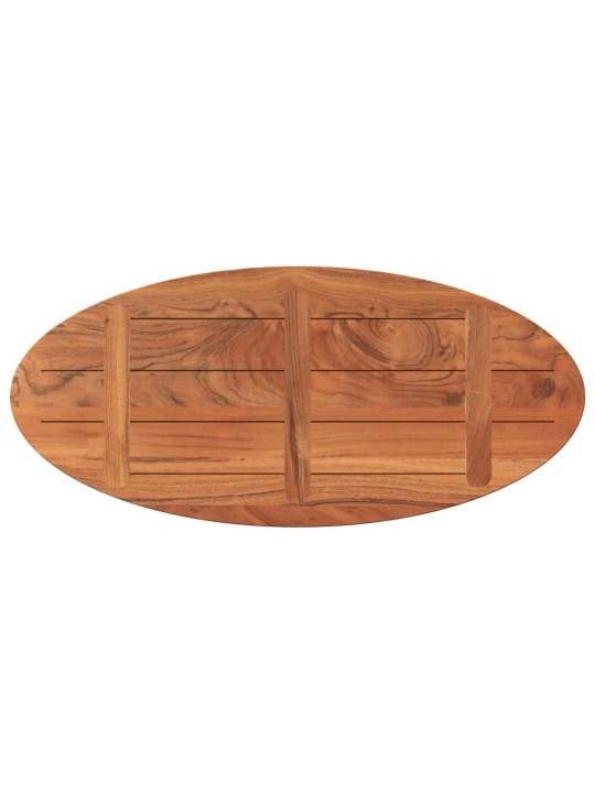 Galda virsma, 120x50x3,8 cm, ovāla, akācijas masīvkoks