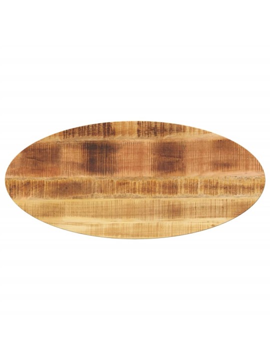 Galda virsma, 100x40x2,5 cm, ovāla, mango masīvkoks